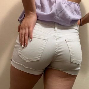 ☁️WHITE JEANS SHORTS☁️